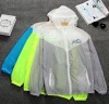 New men's and women's color-matched sun protection thin jacket, the same style UV protection skin garment as Running Brothers Application Scenario
